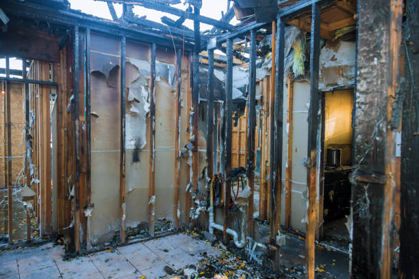 Professional Fire Damage Assessment technician working in Monticello, KY